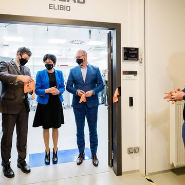 Otevření nové laboratoře ELIBIO