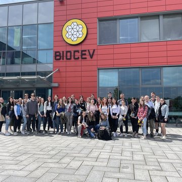 Studenti gymnázia v Klatovech navštívili BIOCEV
