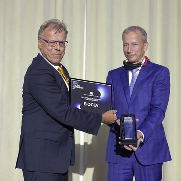 BIOCEV awarded for a significant achievement in the field of investment