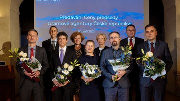 Zdeněk Lánský obdržel Cenu předsedy Grantové agentury ČR