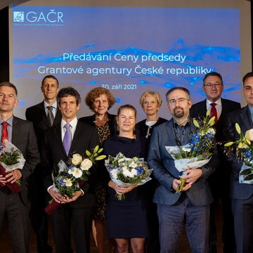 Zdeněk Lánský received the Czech Science Foundation President’s Award for Outstanding Research