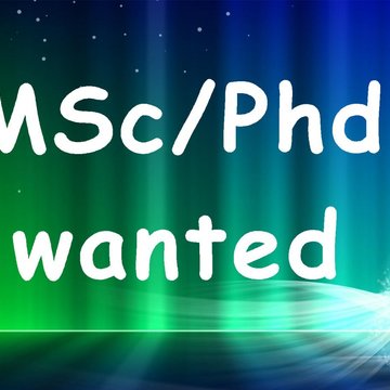 Ph.D. positions available for motivated students