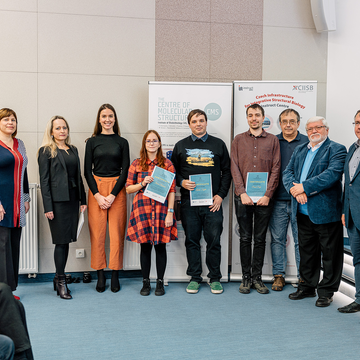Vyhlášení 2. ročníku soutěže o nejlepší publikace PhD studentů BIOCEV za rok 2022