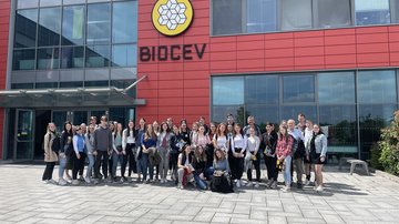 Students of the high school in Klatovy visited BIOCEV